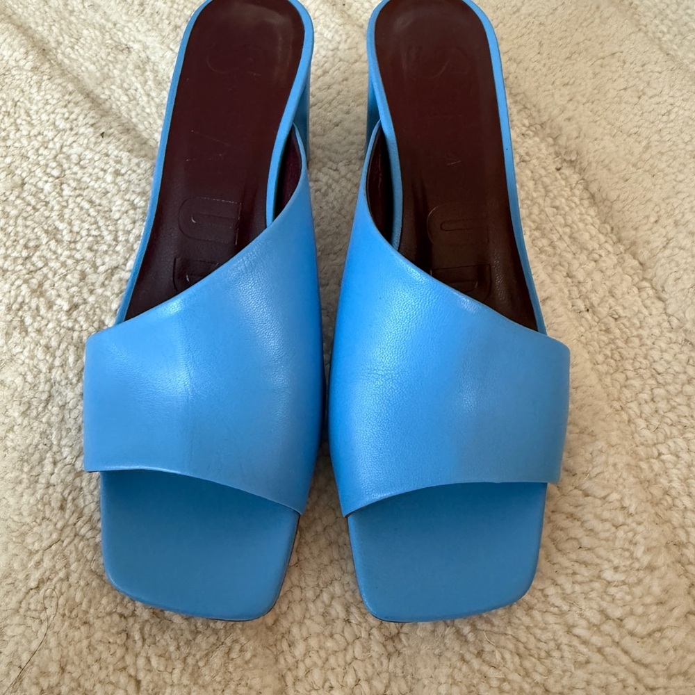 Staud Blue Mules - Picture 3 of 4